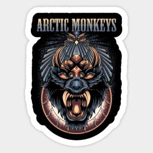 MONKEYS FROM ARCTIC BAND Sticker